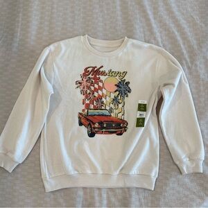 Ford Beige Official Licensed Apparel Sweatshirt Kids size XL 14/16. Never worn